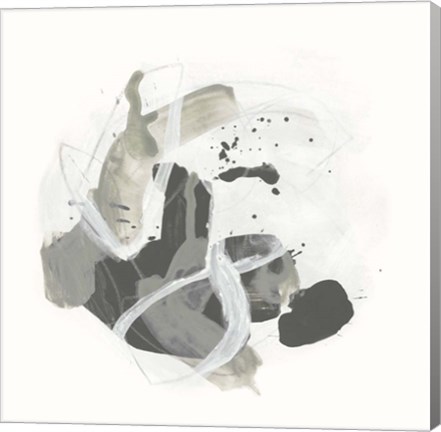 Framed Monochrome Missive III Print