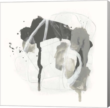 Framed Monochrome Missive IV Print