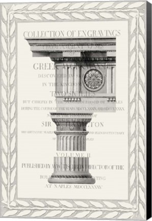 Framed Column Overlay I Print