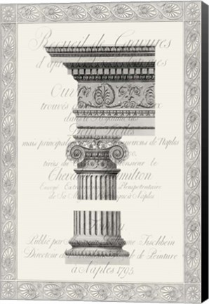 Framed Column Overlay II Print