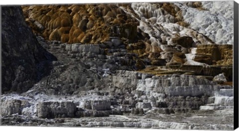 Framed Mammoth Hot Springs 2 Print