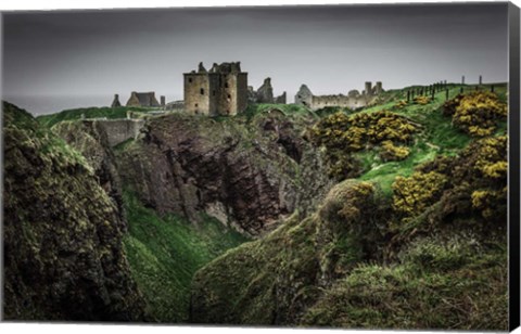 Framed Medieval Ruins 3 Print