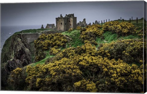 Framed Medieval Ruins 4 Print