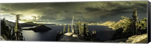 Framed Crater Lake Print