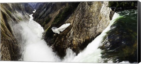 Framed Yellowstone Grand Canyon Print