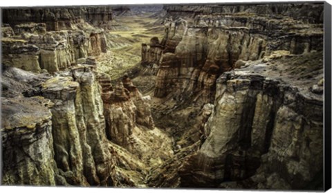 Framed Red Canyon Lands 3 Print