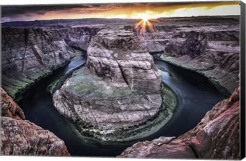 Framed Horshoe Bend 2 Print