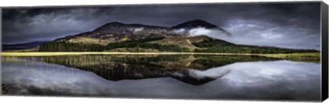 Framed Glen Etive Panorama 2 Print