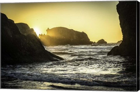 Framed Bandon Beach 3 Print