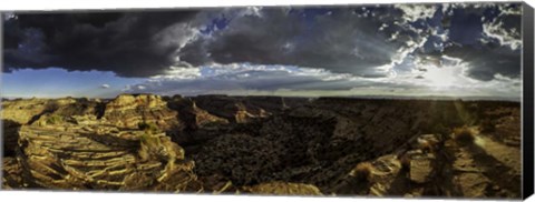 Framed Little Gand Canyon 2 Crop Print