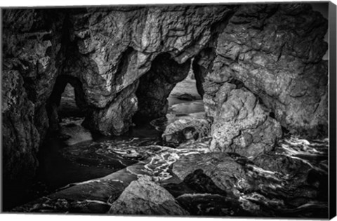 Framed Matador Arch 4 Black &amp; White Print