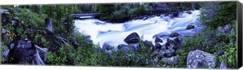 Framed Cascade Yellowstone Print