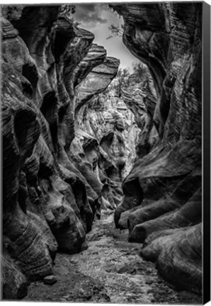 Framed Slot Canyon Utah 5 Print