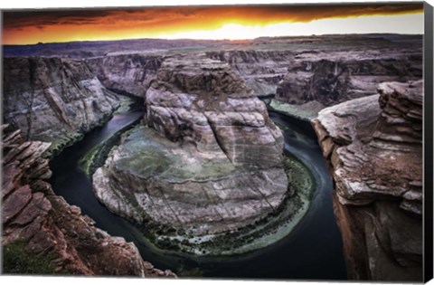 Framed Horshoe Bend 4 Print