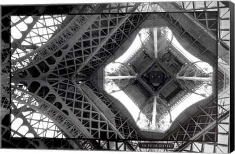 Framed La Tour Eiffel Print