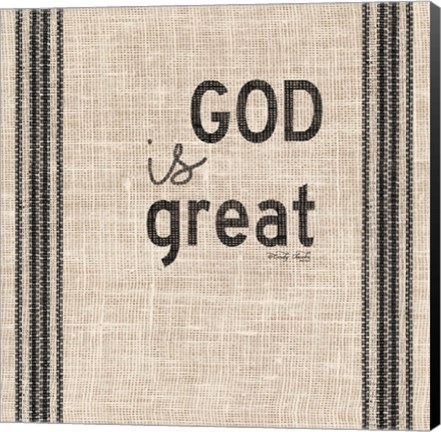 Framed God is Great Print