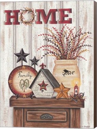 Framed Home &amp; Family Print