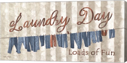 Framed Laundry Day Print