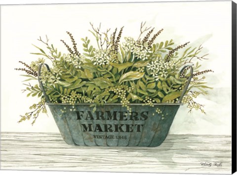 Framed Farmer&#39;s Market Print