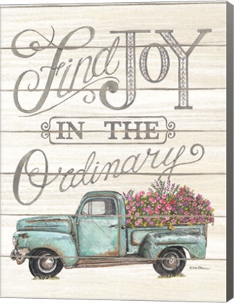 Framed Find Joy in the Ordinary Print