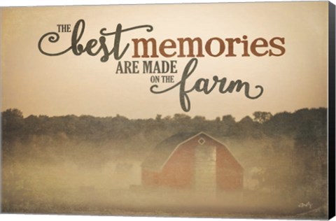 Framed Farm Memories Print