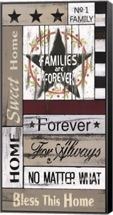 Framed Families are Forever Print