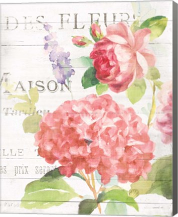 Framed Maison Des Fleurs IV Print