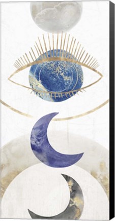 Framed Crescent Moon II Print