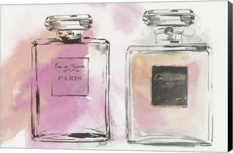 Framed Perfume Paris II Print