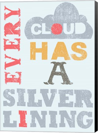 Framed Every Cloud Print
