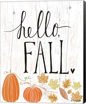 Framed Hello Fall Print