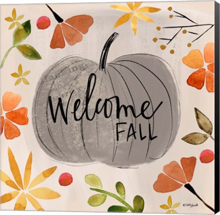 Framed Welcome Fall Print