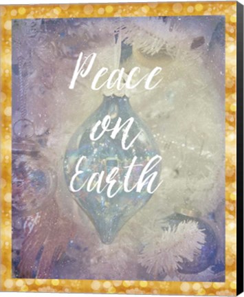 Framed Peace on Earth Print