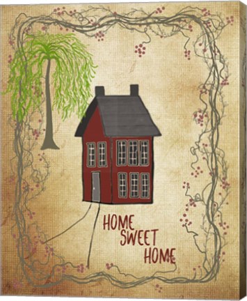 Framed Home Sweet Home Print