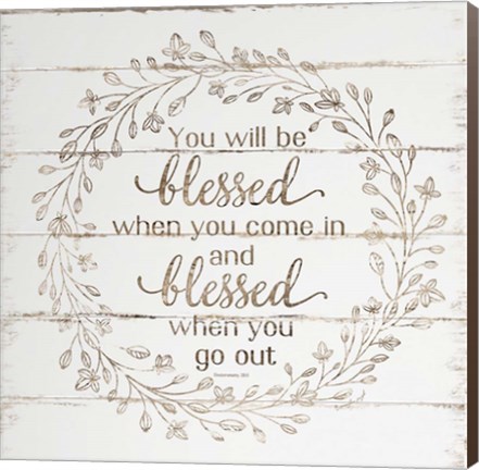 Framed You Will Be Blessed Print