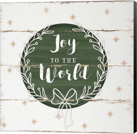 Framed Joy to the World Print