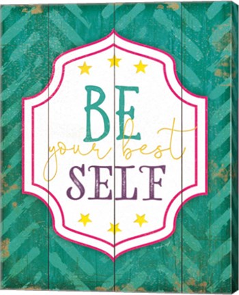 Framed Be Your Best Self Print