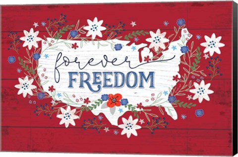 Framed Forever Freedom Print