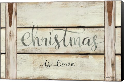 Framed Christmas is Love Print