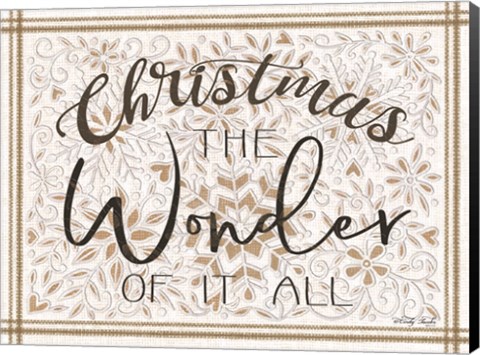 Framed Christmas the Wonder of It All Print