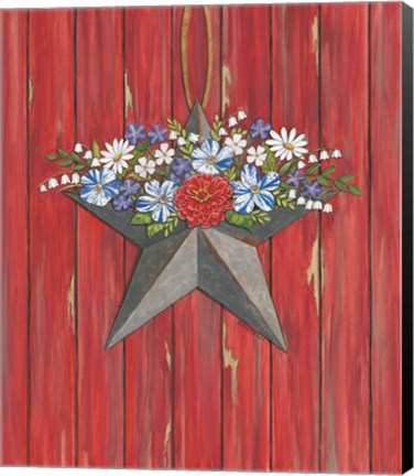 Framed Barn Star Print