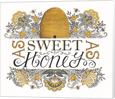 Framed Sweet As Honey Print