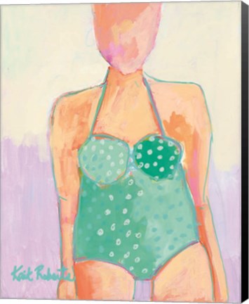 Framed Sunbather Series:  Summer Lovin&#39; Print