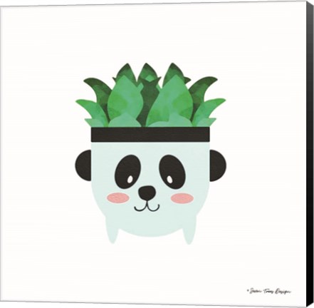 Framed Dog Plant Print