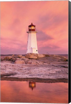 Framed Peggys Cove Print