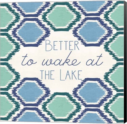 Framed Otomi Lake XVI Print