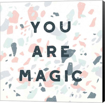 Framed Terrazzo Inspiration I Print