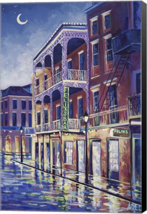Framed Felix's Restaurant and Oyster Bar New Orleans Print