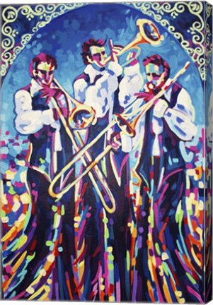Framed Jazz New Orleans Print