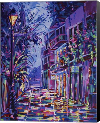 Framed New Orleans Alley Print